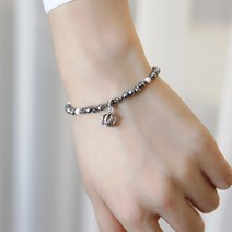 [바이데이지] 제이로렌 B0777 더크라운 테라헤르츠 실버팔찌