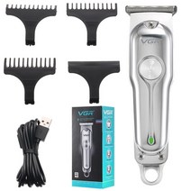 정원 잡초 여름 제초 예초기 vgr hair clippers for men cutting machine mower hair cordless zero gapped trimmer, 협력사, 은색 상자
