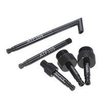 구동계 변속기 자동차부품 Mtsooning 5 개몫 변속기 유체 오일 충전 필러 어댑터 atf dsg cvt 09g 01j 722.9 vas5162-1 vw audi 용 호환, 없음