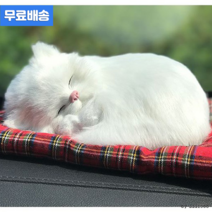 [오늘발송]차량용 활성탄 탈취제 잠자는 고양이인형 리얼펫 KC인증 자동차 곰팡이 냄새제거 뱅갈 앙고라 먼치킨 아메리칸 브리티쉬 숏 숯먹은 고양이인형, 브리치쉬 숏 고양이탈취제