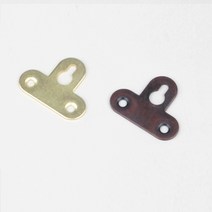 철물백화점액자걸이모음전액자레일와이어액자걸이픽쳐레일, E T경고리브론즈, 1개