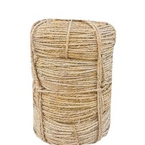 새끼줄 조경끈 코아로프 코이어로프 쥬트로프 볏짚, 한 줄의 짚줄은 약 40미터 2.2센티미터