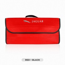 재규어용 자동차 트렁크 정리 수납 상자 XF XJ XE S-타입 F-페이스, 03 Red