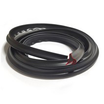 자동차 가스켓 자동차 앞 유리 가이드 스트립 180cm 후드 윈드 범용 고무 차량 스포일러 액세서리, 01 1.8m