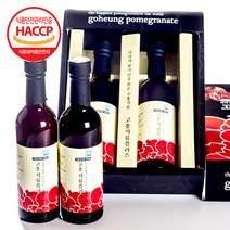 [고흥산 석류원액] 고흥석류 플러스 375ml X 2병, 단품, 단품