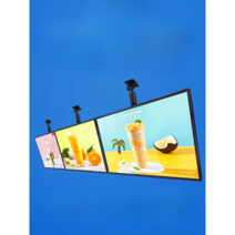 디지털사이니지 전자메뉴판 메뉴보드 사이니지 자기, 40X60cm 수평 고정식