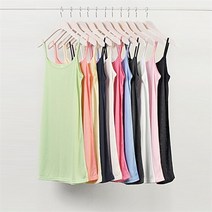 [강물처럼] 빅사이즈사랑해요 0018RL202 심플 롱 끈 나시 IN (8125107)