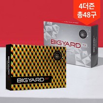 4박스 총48구 넥센 빅야드 HY 하이브리드 골프공, 빅야드 하이브리드 HY 4박스
