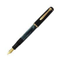 펠리컨 M200 EF 만년필 엑스트라 그린 클래식 흡입, ペン先M 中字