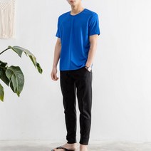 남성 여름 쿨티셔츠 기능성 크루넥 반팔티 남친선물 수학여행코디 대학생룩