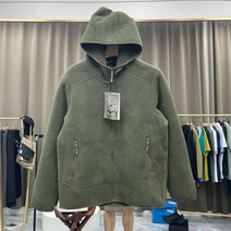 남성가을자켓 골프 자켓 폴라 플리스 정전기 방지 후드 티셔츠 커플 루즈 남자라이더자켓