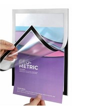 벽부착 액자 알림판 안내문 자석 게시판, 골드