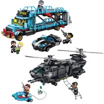 레고 시티 호환 경찰 트럭 헬리콥터 레고벌크 레고호환 어린이날선물, 1929