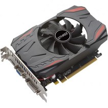 QTHREE 라데온 HD 7670 컴퓨터 그래픽 카드 2GB 128비트 DDR3 650MHz 코어 주파수 비디오 카드 HDMI VGA DVI PC 작업/게이밍 GPU PCI 익스프, HD 7670-2G-Q