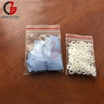 슈링클페이퍼100pcs to-220 트랜지스터 플라스틱 와셔 절연 와셔 + 100pcs