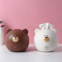 [1+1] 시우리빙 테드 두루마리 휴지케이스, 테드 휴지 디스펜서/각각/2개입