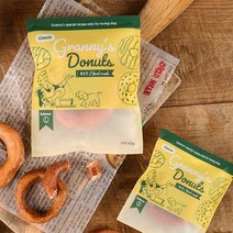 [업체배송] 페슬러 그래니스 독 도너츠껌 - 연어/치킨/오리 (S/L사이즈), 오리(S)