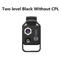 망원경 고성능 미니 고배율단망경 휴대용 군용 소형 망원경 APEXEL-200X 확대 현미경 렌즈 CPL 모바일 LED, 02 Two Level Black