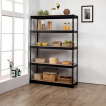 무볼트 철제 조립식 앵글형 정리 선반 150x90x210cm 5단, 단품