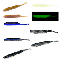 JACKALL 자칼 하트노커 트윈 테일 웜 5인치 광어웜 다운샷웜(6개입) C, E138 블루펄