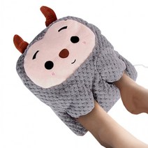 겨울 방한 발열 패드 보온 온열 캐릭터 USB 쿠션 발난로, 상세페이지 참조