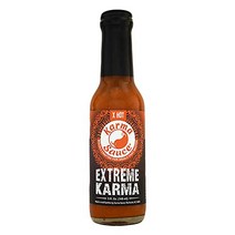 Extreme Karma | Featured on Hot Ones! | Extra Hot With A Savory-Sweet Tang | Bhut Jolokia Trinidad, 1