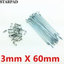 Gn125 gn250 오토바이 액세서리 스포크 와이어 용 3mm 36 개 직경 약 범용 전기 자동차 부품 자전거, 05 36pcs, 05 36pcs