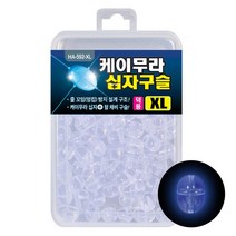 해동 케이무라 십자구슬 덕용 HA-592 낚시자작채비, L