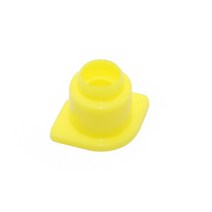 50 pcs 퀸 킹 케이지 액세서리 다산 킹 페데스탈 가드 longwall 쉴드 퀸 케이지 커버 양봉 장비 꿀벌 도구, 50pcs 옐로우 베이스