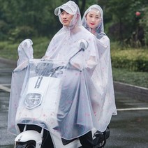 판초우의 배달 우비 자전거 라이더 우의투명 오토바이 레인코트 방풍 chubasquero moto 레인 판초 불침투성 클리어 레인코트 싱글 더블 레인기어