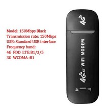 esp32 랍케이블 xbl-emta finisar glc-lh-smd nrf52840 4G LTE 라우터 SIM 카드 USB 동글 150Mbps 모뎀 스, [02] 150Mbps Black, 02 150Mbps Black