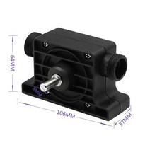 오일펌프 급유기 수중 로터리 드럼 주입기 휴대용 전 드릴 디젤 유체 워터 미니 핸드 자체 프라이밍 액체 전송 정밀 솜씨 플라스틱, 협력사, 01, 검은색