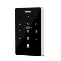IP67 방수 터치 스크린 백라이트 RFID 독립형 액세스 컨트롤러 125KHz 13.56MHZ 제어 1000 사용자 Wiegand 출력, 125KHZ and 13.56Mhz