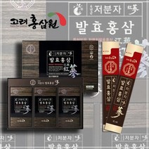 고려홍삼원 저분자 발효 홍삼 10ml x 30포 면역력 향산화