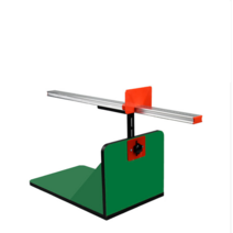 좌전굴측정기 체전굴 허리굽히기 학교체육 전굴측정기, 고밀도 보드15단계 조정 가능 그린