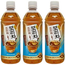 주전자차 보리 500ml 18개 페트병 태양의 원차 정유미 광고 보리차