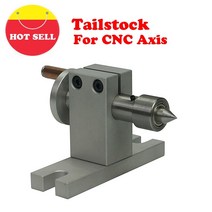 심압대 cnc 4번째 축 65mm골무 센터 높이 44mm 54mm cnc 레이저 목공 선반 척 3 턱, 중앙 높이 54mm