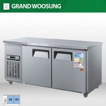 우성 테이블 냉장고 1500 올냉장 업소용 CWS-150RT, 내부스텐, 아날로그, 우측