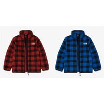 [백화점매장 정품출고] 노스페이스키즈 아동 키즈 후리스 점퍼 바람막이 NJ4FM57 체커 플리스 자켓 KS CHECKER FLEECE JACKET