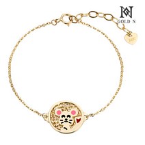 골드앤 14K 미아방지 십이간지 팔찌 YG