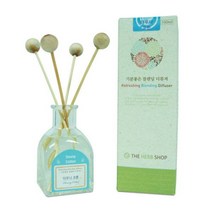 [바보사랑] 기분좋은 블랜딩 아로마 디퓨저 방향제(100ml)-다우니코튼, 향선택:베르가못시트러스