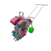 옥수수 파종기 참깨 땅콩 씨앗 롤러식 원예재배, 토양압착휠이중입및7개의노즐이있는비료수직양동이