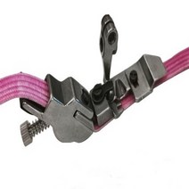 미싱부속나라 공업용 오버록 고무줄노루발 사이즈, 1/4