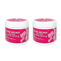 허브 아로마 워터드롭 수분크림 300ml 2개 주름개선 건성/유수분공급