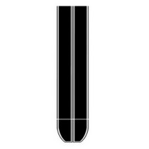 어바인클래스 스파크 라인 데칼 스티커 1035 라인데칼 B, 블랙, 1개