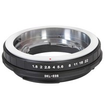 (에서 선박 us) Foleto DKL 어댑터 링 DKL-AI Voigtlander Deckel 렌즈 대 한 Canon EOS Nikon 소니호환 Pe, 04 DKL-MA