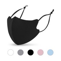 3D 끈조절 네오플랜 패션 마스크 연예인 마스크 두께 2종류 (5 Color), 블루 (두께 2mm)