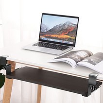 루미지오 무타공 데스크 확장선반 RD-108, 블랙, 1개