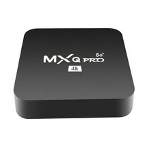 가장 저렴한 4K 스마트 TV 박스 안드로이드 11.1 MXQ 프로 RK3128 미디어 플레이어 1 + 8G 2.4G 와이파이, 02 Eu 플러그_01 1GB 8GB