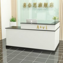 카운터 안내 데스크 L자 심플 계산대, AG_100x60x100cm